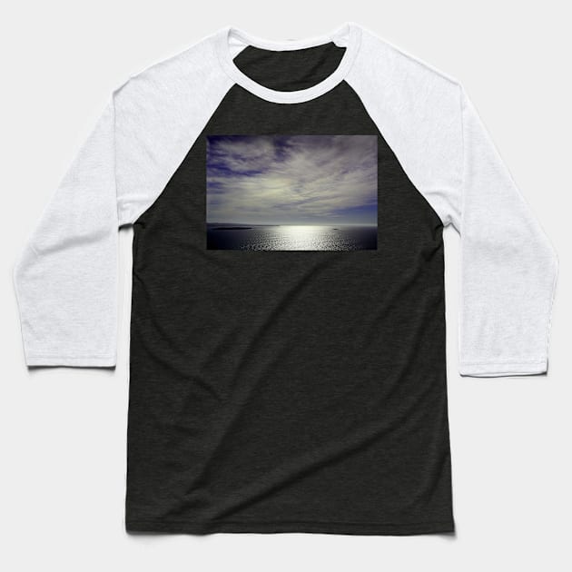 Evening Light Baseball T-Shirt by jwwallace